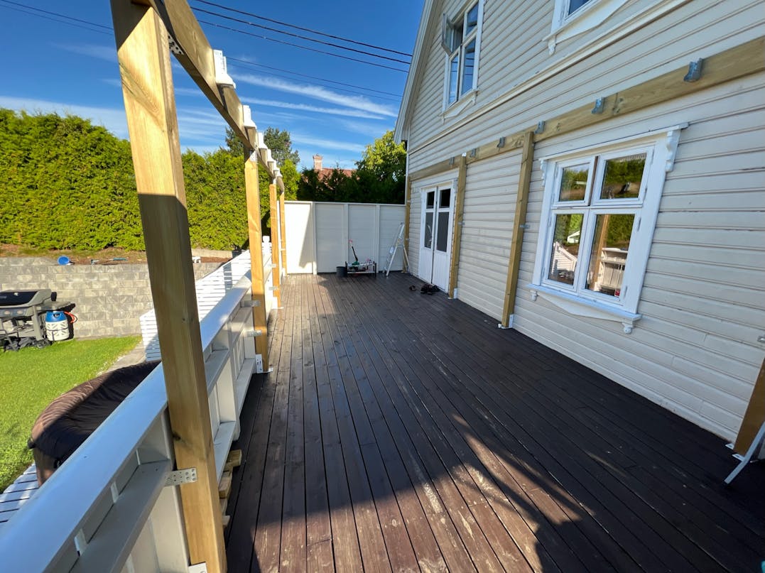 Overdækket terrasse Overdækket terrasse